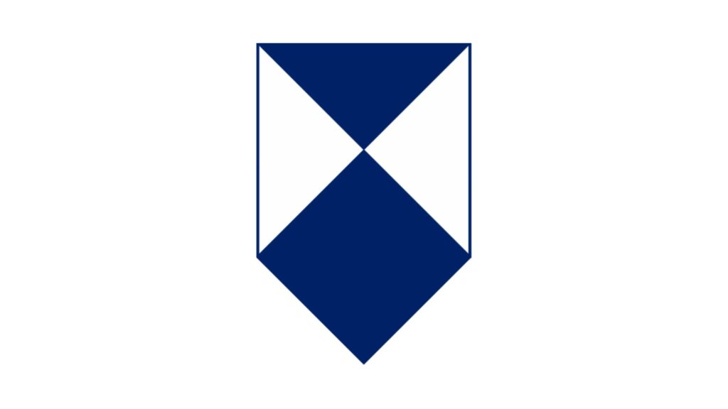 Symbol för Blåvit sköld